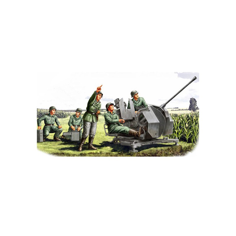 20mm Flak38 figurine Figure Set 1/35 | Scientific-MHD