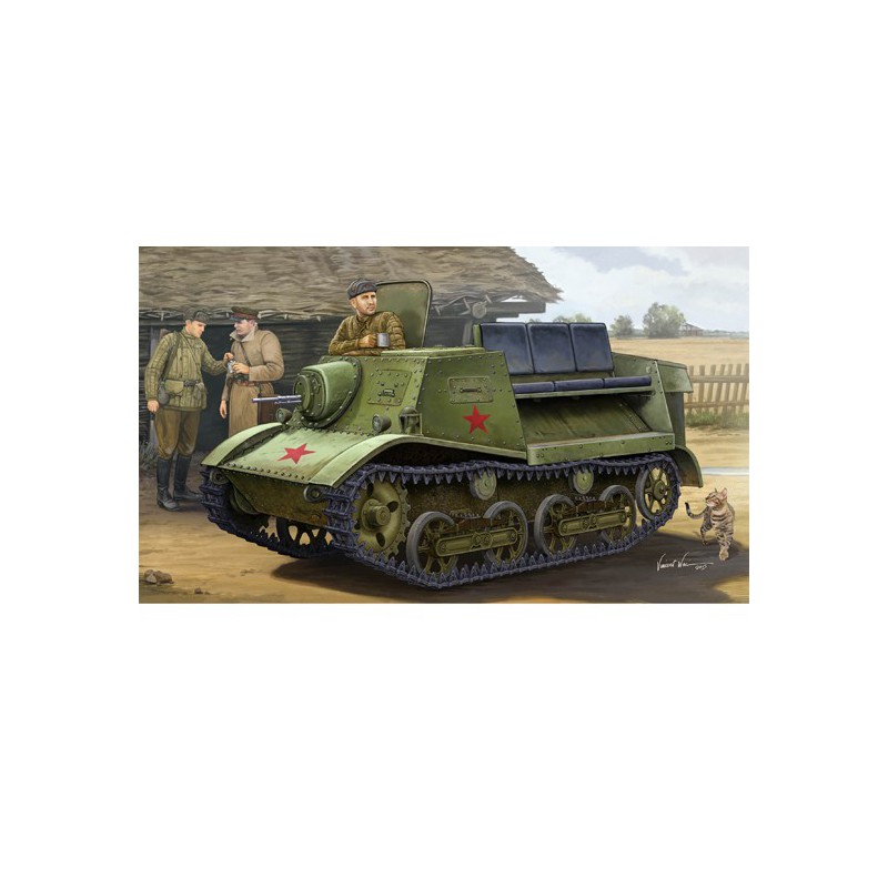 T-20 tractor 1938 1/35 plastic tank model | Scientific-MHD