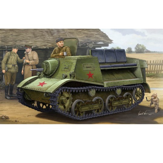 T-20 tractor 1938 1/35 plastic tank model T-20 tractor 1938 1/35 plastic tank model | Scientific-MHD